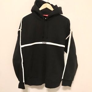 supreme warm up hooded sweatshirt